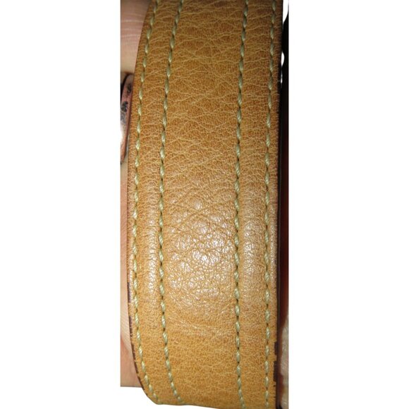 COACH 2005 Vintage Demi Buckle Flap Leather Soho in Camel Brown - Picture 7 of 15